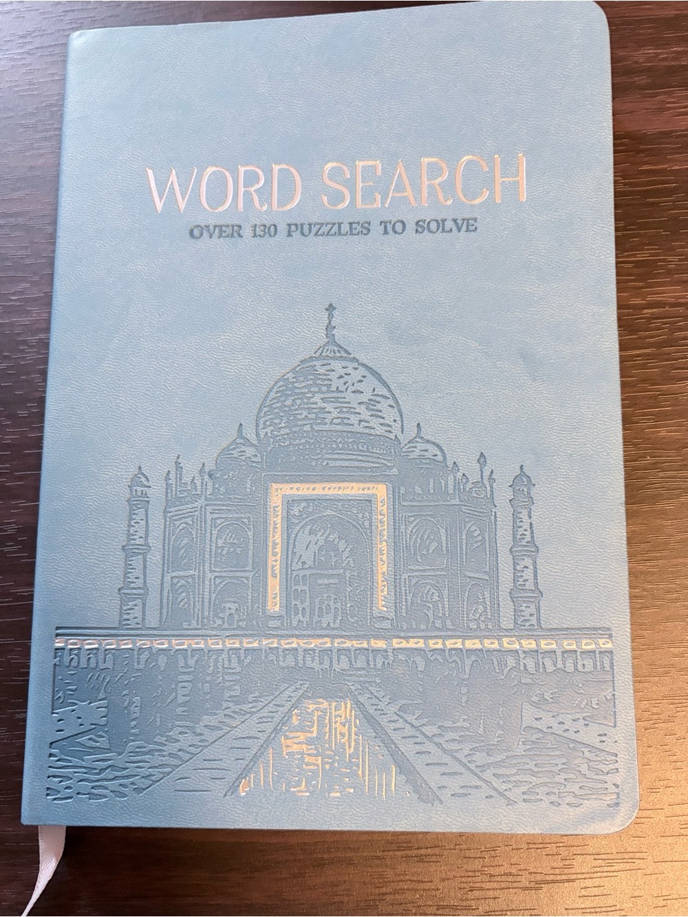 Word Search Puzzle Book - Light Blue Cover